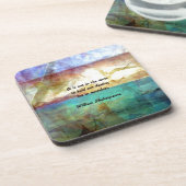 Dessous-de-verre Citation Inspirationnelle De Shakespeare Sur La De (Côté gauche)