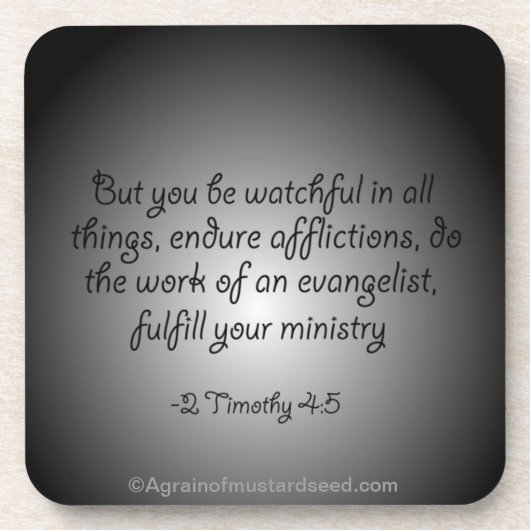 Dessous-de-verre Citations bibliques (Devant)