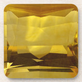 Dessous-de-verre Citrine Or (Devant)