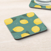 Dessous de verre citron (Côté gauche)