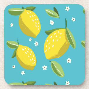 Dessous-de-verre Citron d'été Grille plastique dure