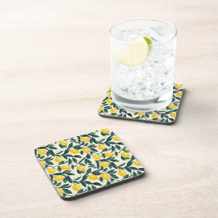 Dessous-de-verre Citron jaune clair méditerranéen