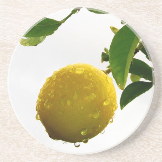 Dessous de verre - citron vert (Devant)