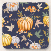 Dessous-de-verre Citrouille de chute bleue | Citrouille d'automne C (Devant)