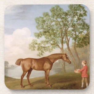 Dessous-de-verre Citrouille de George Stubbs avec un Stable-Jeune