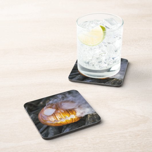 Dessous-de-verre Citrouille effrayante (Côté Droit)