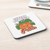 Dessous-de-verre citrouille mignon dans le patch (Côté gauche)