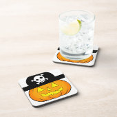 Dessous-de-verre citrouille pirate (Côté Droit)