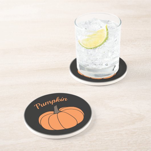 Dessous de verre citrouille Thanksgiving (Côté)