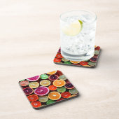 Dessous-de-verre Citrus Dream Citron Lime Orange Fruit (Côté Droit)