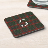 Dessous-de-verre Clan classique Stuart Plaid Monogramme Dessous de  (Côté gauche)