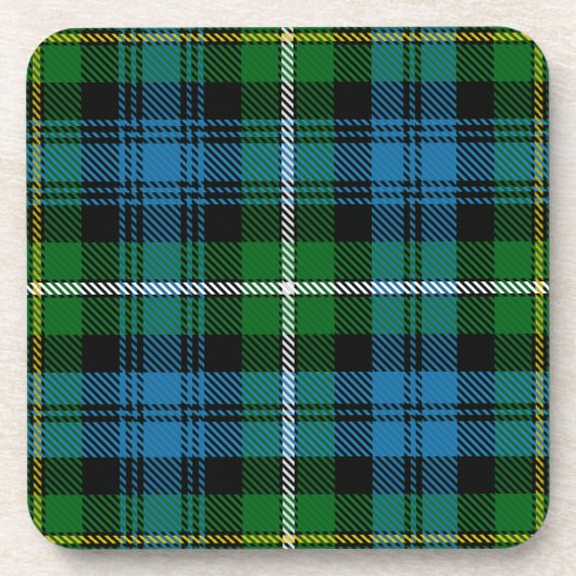 Dessous-de-verre Clan Écossais Campbell D'Argyll Tartan Plaid (Devant)