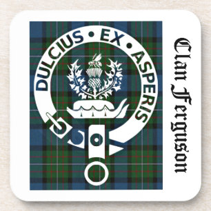 Dessous-de-verre Clan Ferguson Crest Tartan