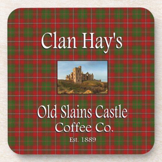 Dessous-de-verre Clan Hay's Old Slains Castle Coffee Co. (Devant)