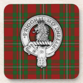 Dessous-de-verre Clan MacGregor Crest & Tartan (Devant)