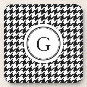 Dessous-de-verre Classe White Houndstooth (Devant)