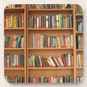 Dessous-de-verre Classic book shelf pattern (Devant)