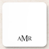 Dessous-de-verre Classic Personalized Monogram (Devant)