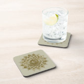 Dessous-de-verre Classique Mandala Inde Style 4 (Côté Droit)