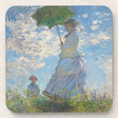 Dessous-de-verre Claude Monet | Femme avec un parasol (Devant)