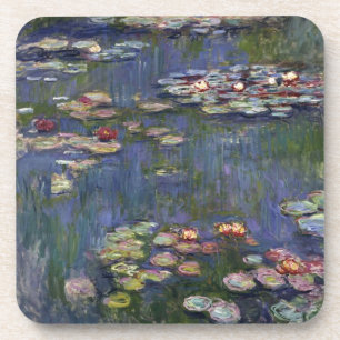Dessous-de-verre Claude Monet Impressionist Water Lillies Painting