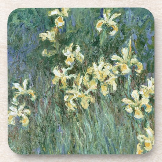 Dessous-de-verre Claude Monet | les iris jaunes (Devant)