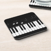 Dessous-de-verre Clavier pour piano (Côté gauche)
