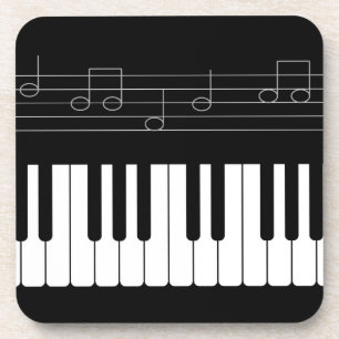 Dessous-de-verre Clavier pour piano