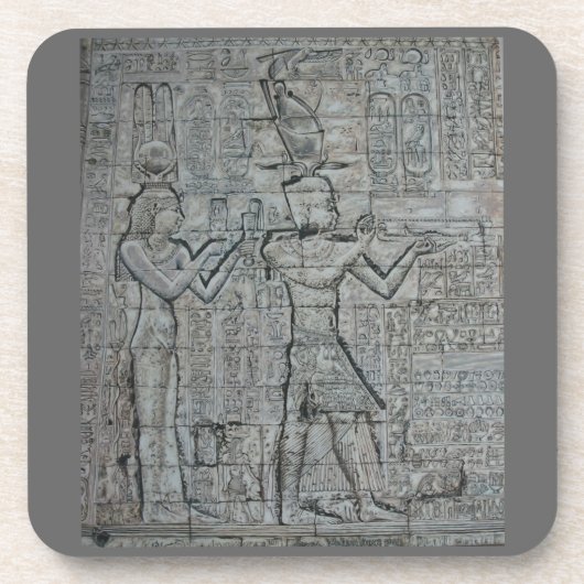 Dessous-de-verre Cléopâtre et Caesarion (Devant)