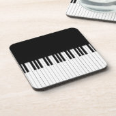 Dessous-de-verre Clés de clavier de piano (Côté gauche)