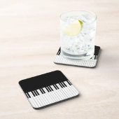 Dessous-de-verre Clés de clavier de piano (Côté Droit)