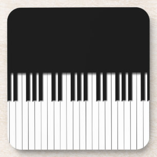 Dessous-de-verre Clés de clavier de piano