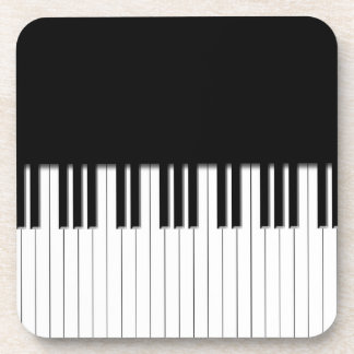 Dessous-de-verre Clés de clavier de piano