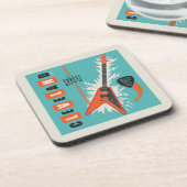 Dessous-de-verre Cleveland Ohio | Guitare électrique (Côté gauche)