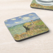 Dessous-de-verre Cliff Walk à Pourville par Claude Monet (Côté gauche)