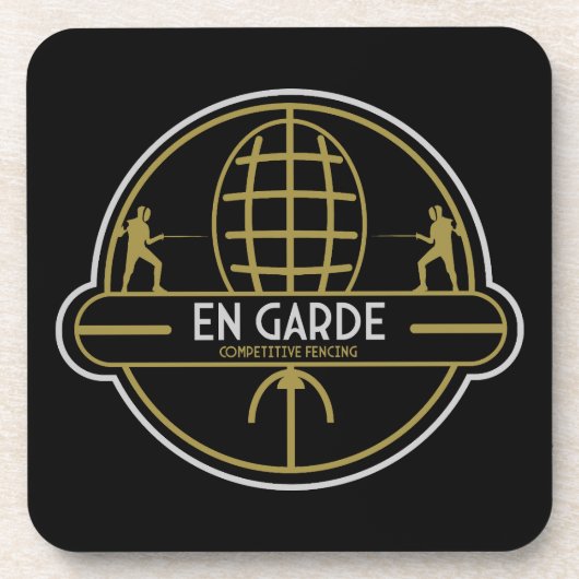 Dessous-de-verre Clôture de l'épée concurrentielle (Devant)