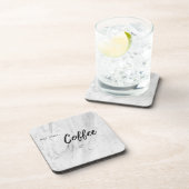 Dessous-de-verre Coaster – But First Coffee (Côté Droit)