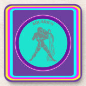 Dessous-de-verre Coaster de boisson Aquarius (Devant)