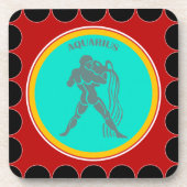 Dessous-de-verre Coaster de boisson Aquarius (Devant)