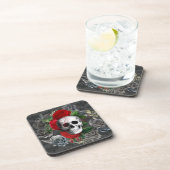 Dessous-de-verre Coaster de boisson crânienne (Côté Droit)