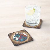Dessous-de-verre Coaster de boisson dragon (Côté Droit)