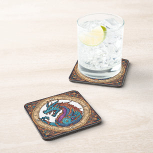 Dessous-de-verre Coaster de boisson dragon
