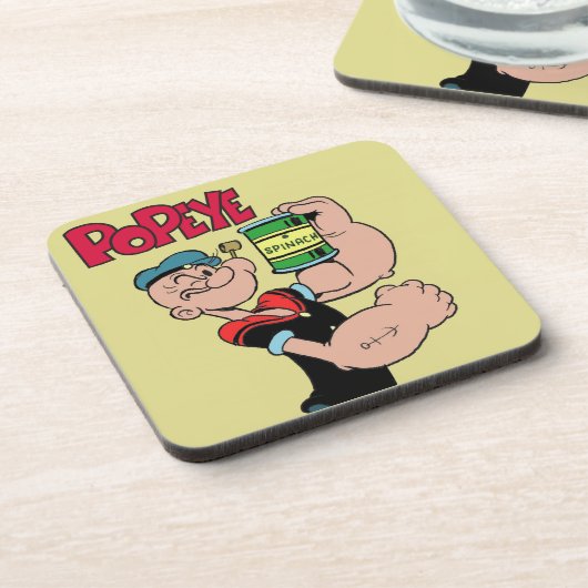 Dessous-de-verre Coaster de boisson Popeye (Côté gauche)