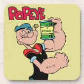 Dessous-de-verre Coaster de boisson Popeye (Devant)