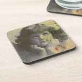 Dessous-de-verre Coaster de boisson pour cartes postales françaises (Côté gauche)