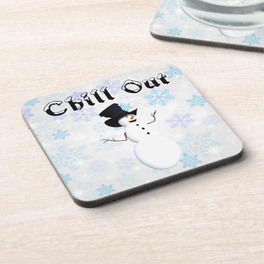 Dessous-de-verre Coaster de boisson réfrigérée (Côté gauche)