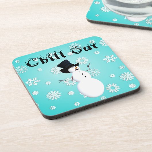 Dessous-de-verre Coaster de boisson réfrigérée (Côté gauche)