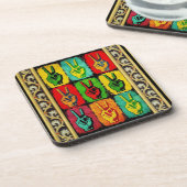Dessous-de-verre Coaster de boissons de la paix (Côté gauche)