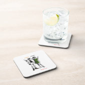 Dessous-de-verre Coaster en plastique rigide avec des anges chérubi (Côté Droit)