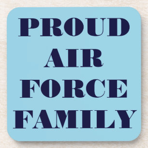 Dessous-de-verre Coaster Set Proud Air Force Family